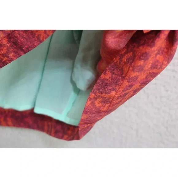 Maeve 100% Silk Ombre Shift Long Split Sleeve Dress-Small-Pockets-Lined - Picture 7 of 11